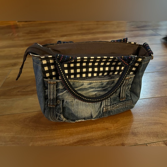 Funky Denim Mini Bag - Picture 1 of 9